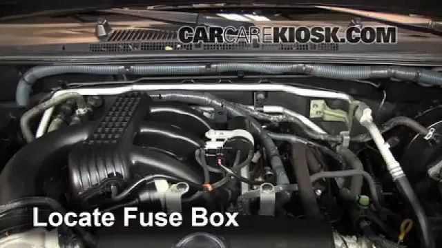 2011 Nissan Xterra S 4.0L V6 Fusible (motor) Cambio